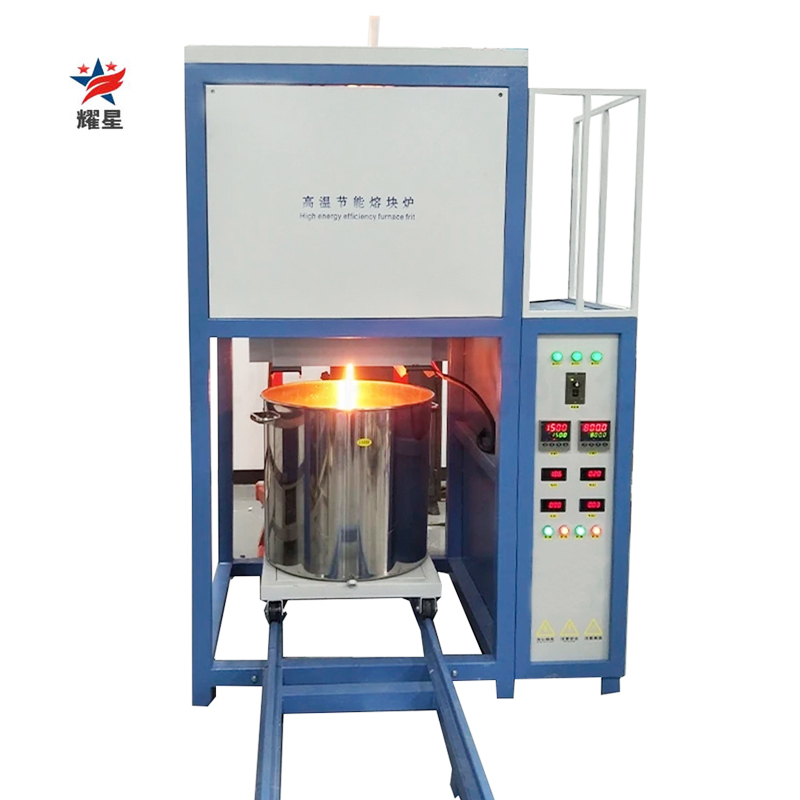 玻璃粉末陶瓷色料熔块炉